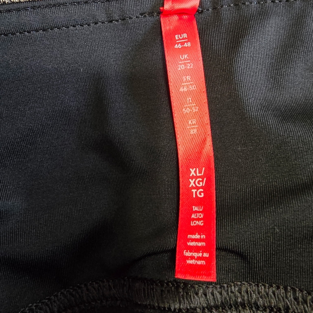 Spanx Faux Patent Leather Leggings Black Women's Size‎ XL - Picture 10 of 11